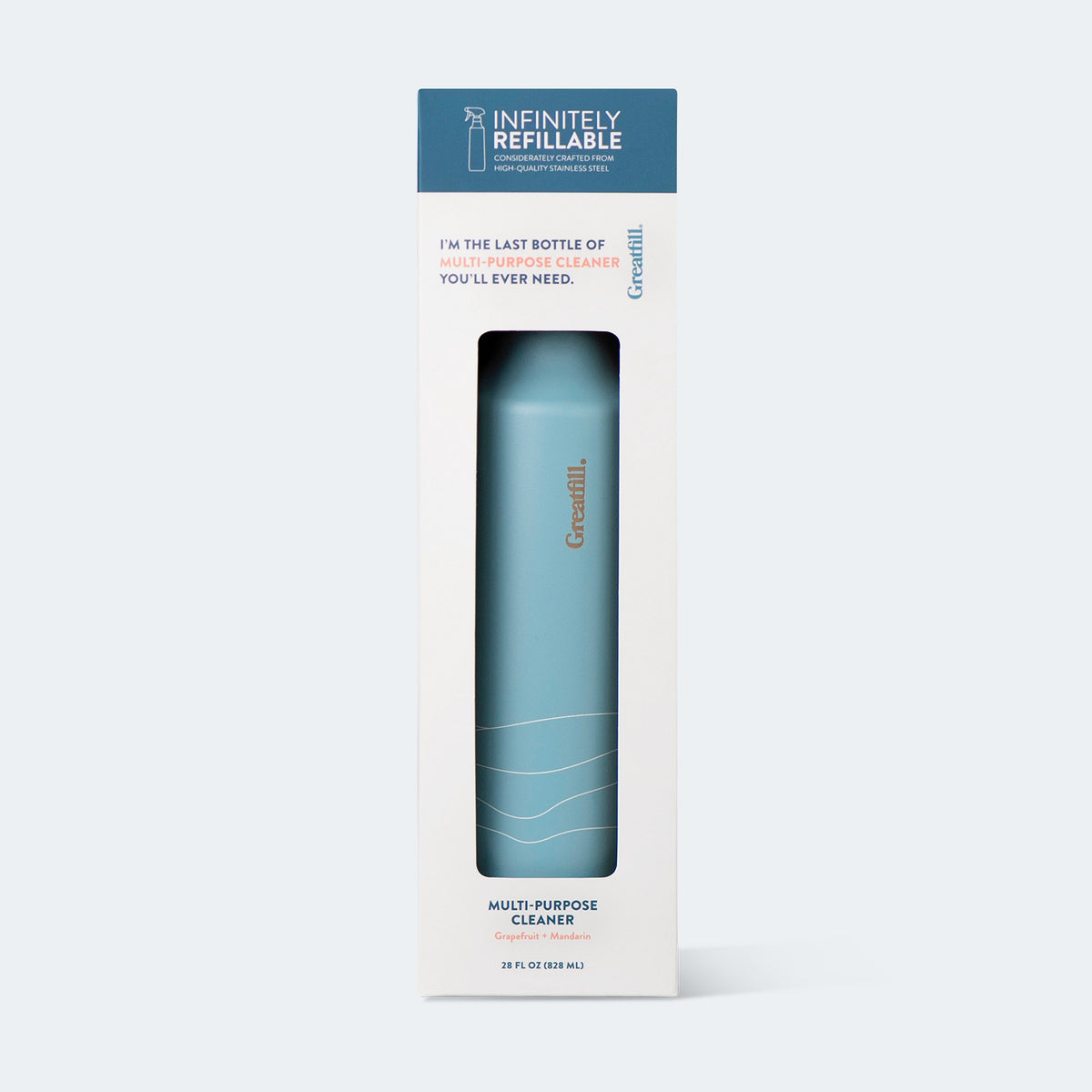 Grapefruit + Mandarin / Light Blue