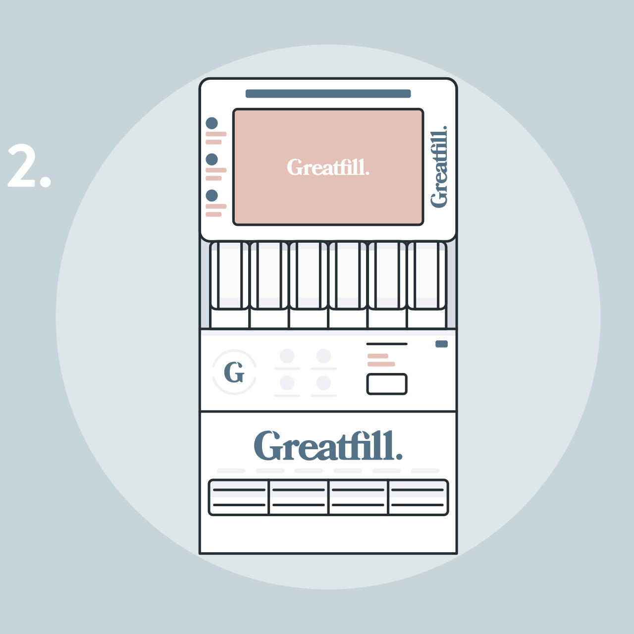 REFILL YOUR GREATFILL PRODUCTS AT ONE OF YOUR IN-STORE REFILL STATIONS